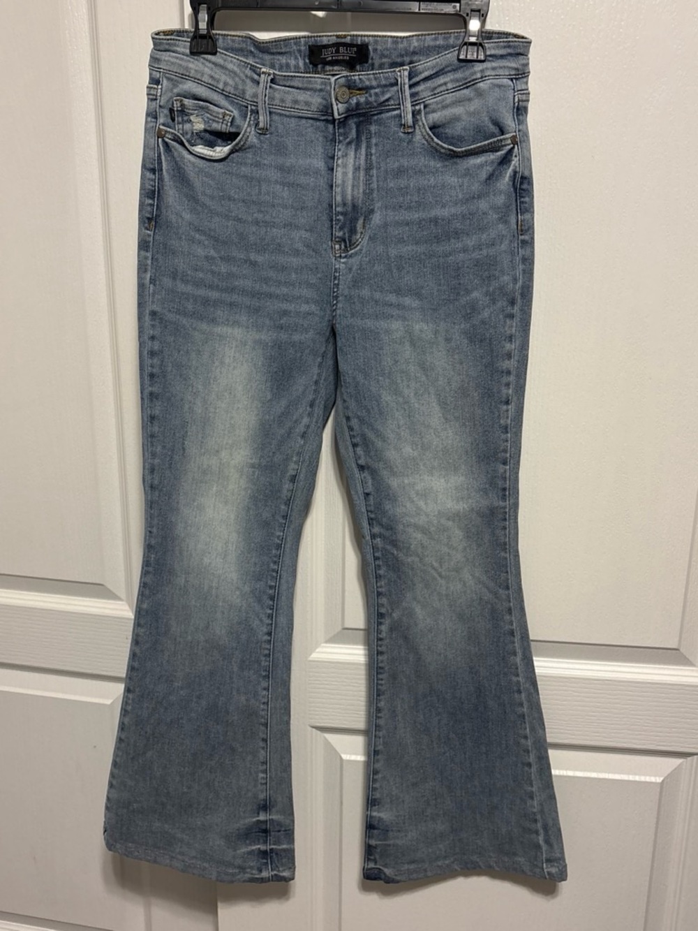 Judy Blue Faded Light Blue Flare Jeans